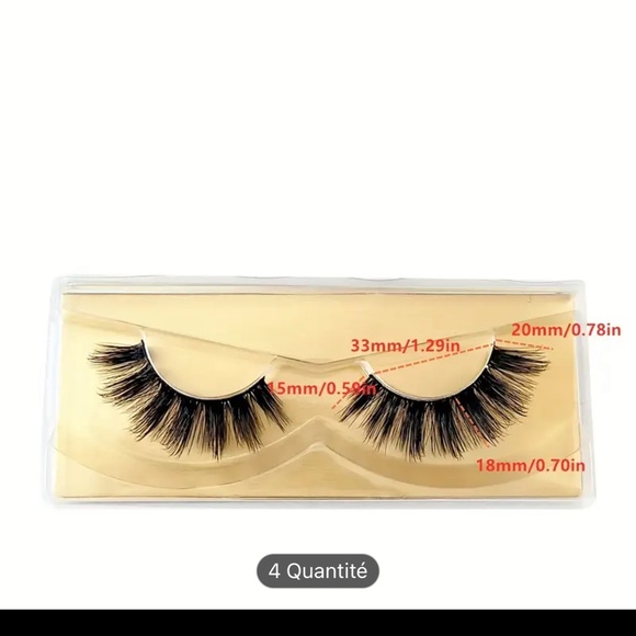 40 pairs of eyelashes - Picture 5 of 7